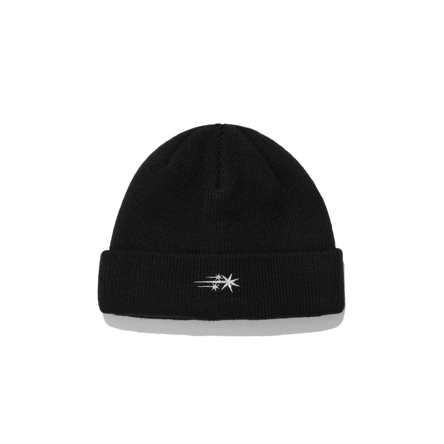 3STAR LOGO BEANIE BLACK
